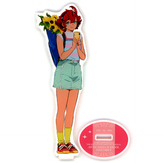 Suletta Mercury Mobile Suit Gundam: The Witch from Mercury Acrylic Stand Fes Asticassia School Assembly [USED]