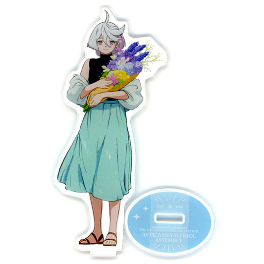 Miorine Rembran Mobile Suit Gundam: The Witch from Mercury Fes Asticassia School Assembly Acrylic Stand [USED]
