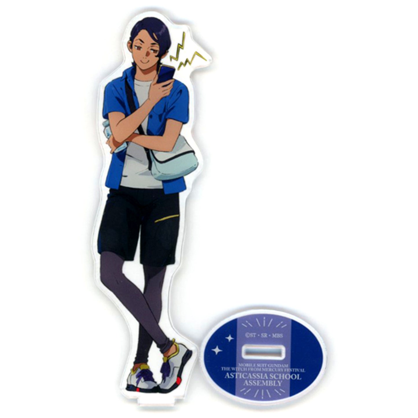 Lauda Neill Mobile Suit Gundam: The Witch from Mercury Fes Asticassia School Assembly Acrylic Stand [USED]