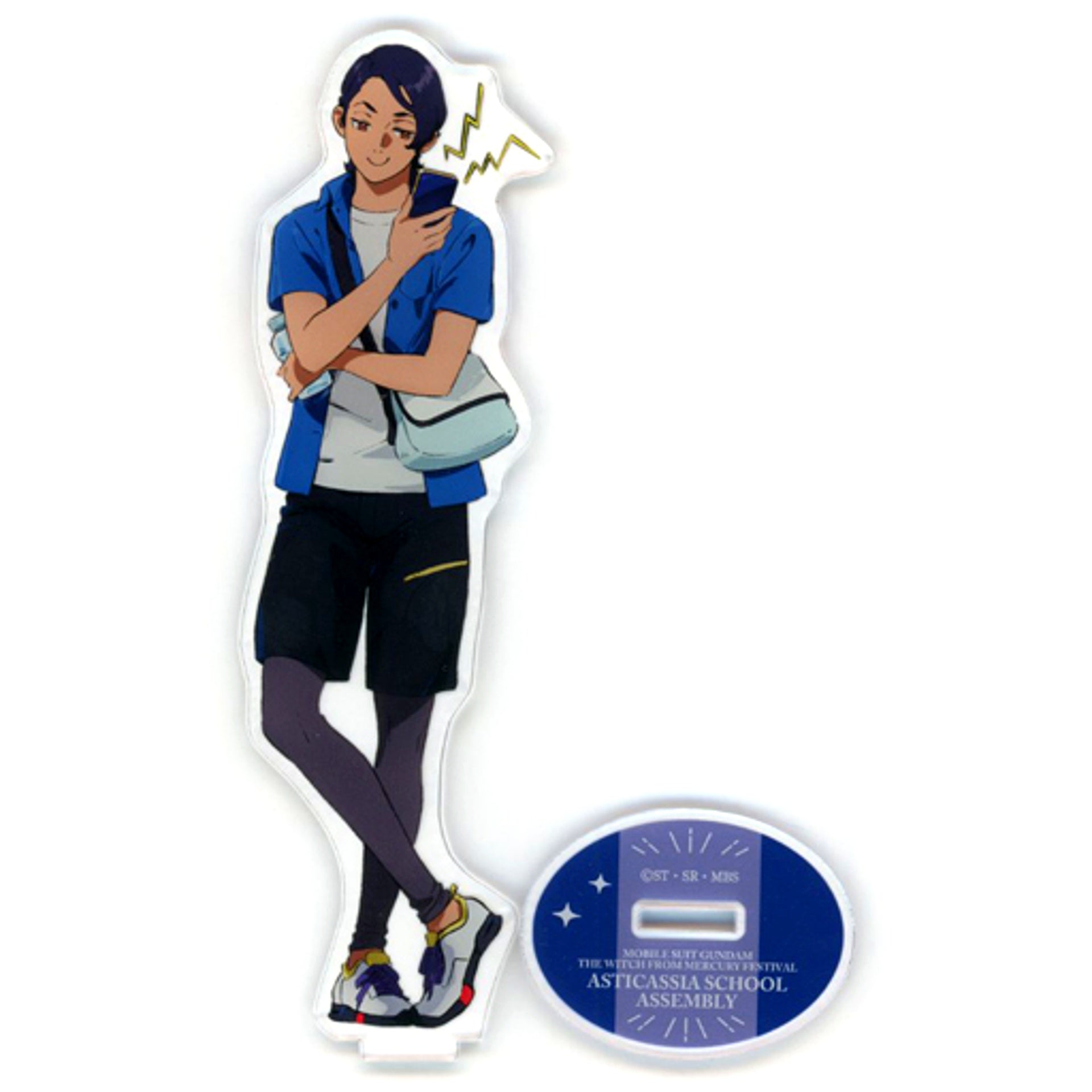 Lauda Neill Mobile Suit Gundam: The Witch from Mercury Fes Asticassia School Assembly Acrylic Stand [USED]