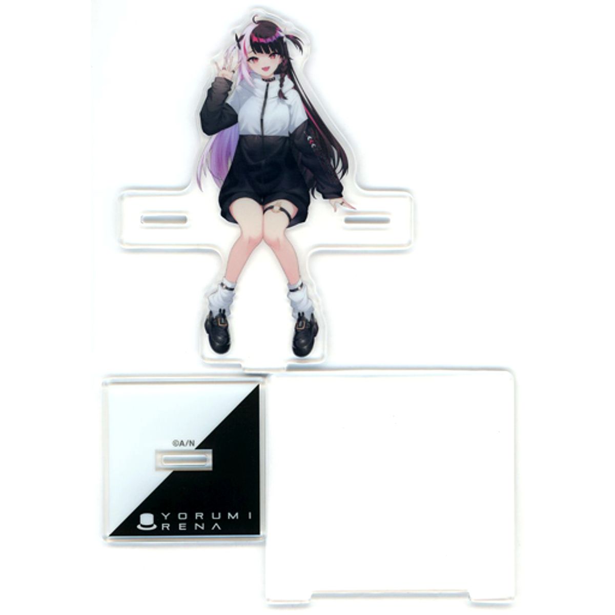 Yorumi Rena Sitting Acrylic Stand Virtual YouTuber Nijisanji SMC Group 4th Anniv. [USED]