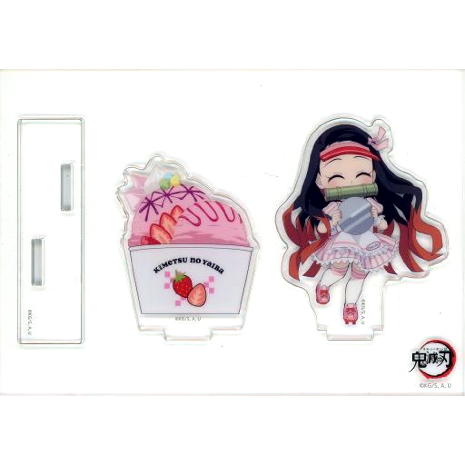 Nezuko Kamado Demon Slayer x ufotable Cafe / Machi Asobi CAFE Ice Cream Cafe 2023 Random Acrylic Stand A [USED]