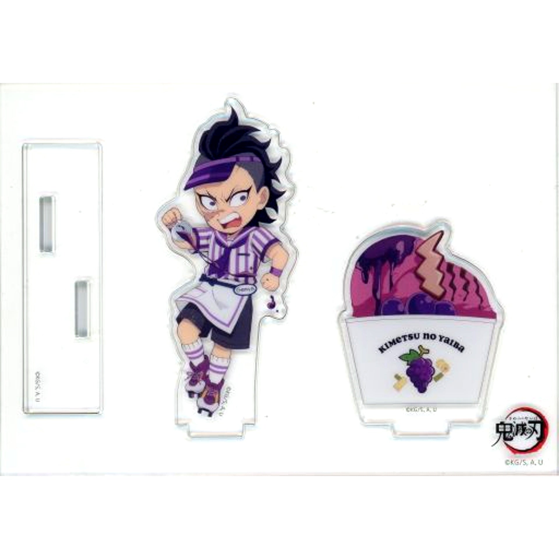 Genya Shinazugawa Demon Slayer: Kimetsu no Yaiba x ufotable Cafe / Machi Asobi CAFE Ice Cream Cafe 2023 Random Acrylic Stand A [USED]