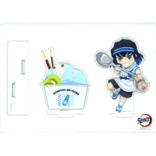 Inosuke Hashibira Demon Slayer: Kimetsu no Yaiba x ufotable Cafe / Machi Asobi Cafe Ice Cream Cafe 2023 Random Acrylic Stand B [USED]