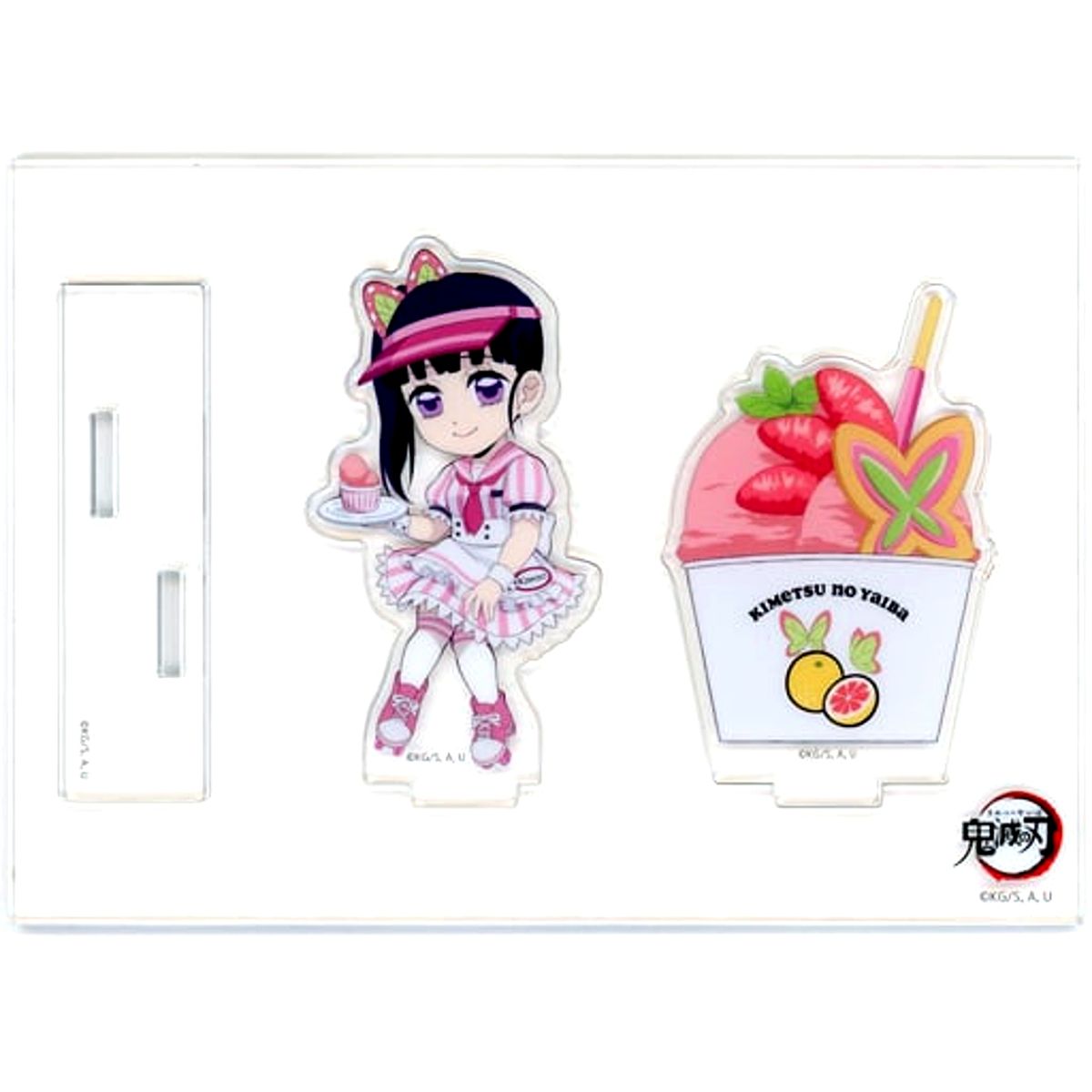 Kanao Tsuyuri Demon Slayer: Kimetsu no Yaiba x ufotable Cafe Machi Asobi CAFE Ice Cream Cafe 2023 Random Acrylic Stand B [USED]
