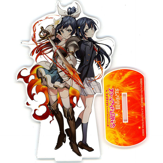 Setsuna Yuki & Benihime Acrylic Figure Bonus for Light Novel Love Live! Nijigasaki High School Idol Club Guren no Kenki Flame Sword Princess Specialty Store Limited Set Single Item [USED]