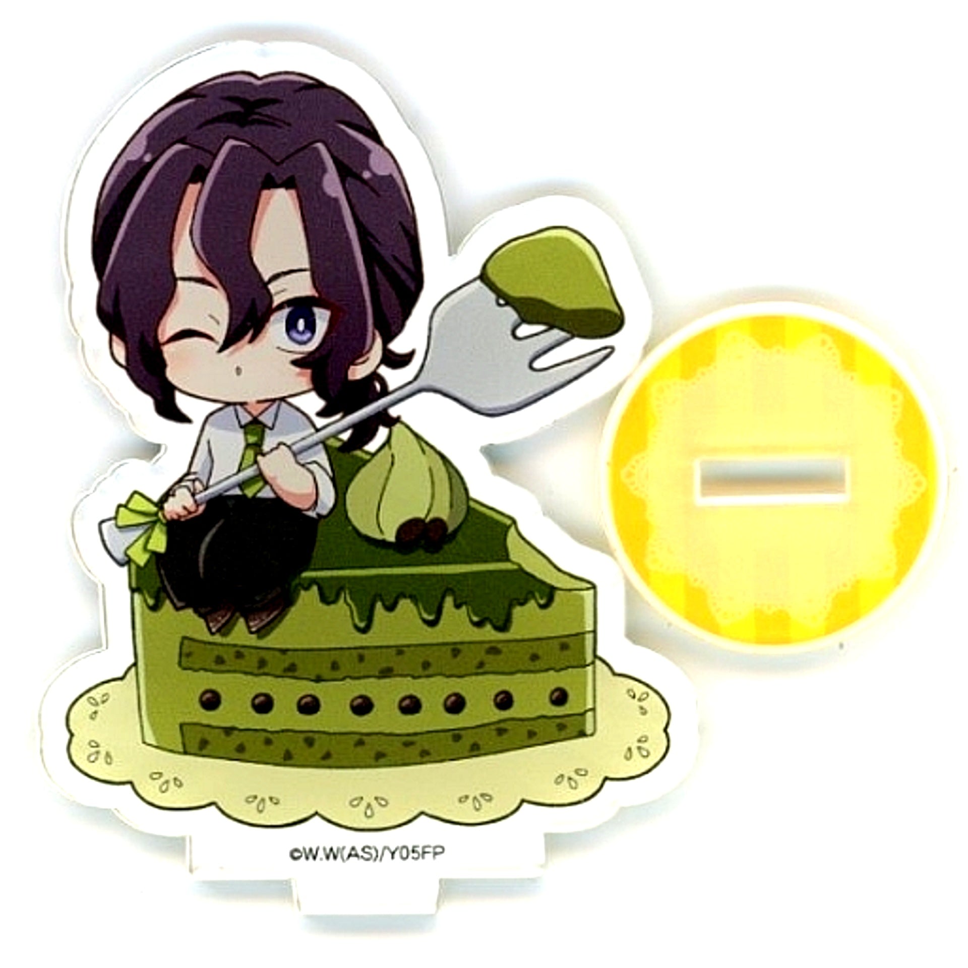Junta Teshima Yowamushi Pedal x PRINCESS CAFE Tea Party Acrylic Stand [USED]