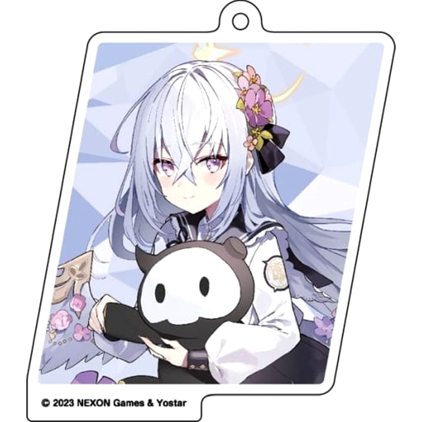 Blue Archive Azusa Shirasu Newly-Drawn Acrylic Key Ring Pop Up Shop in Marui Limited Keychains [USED]