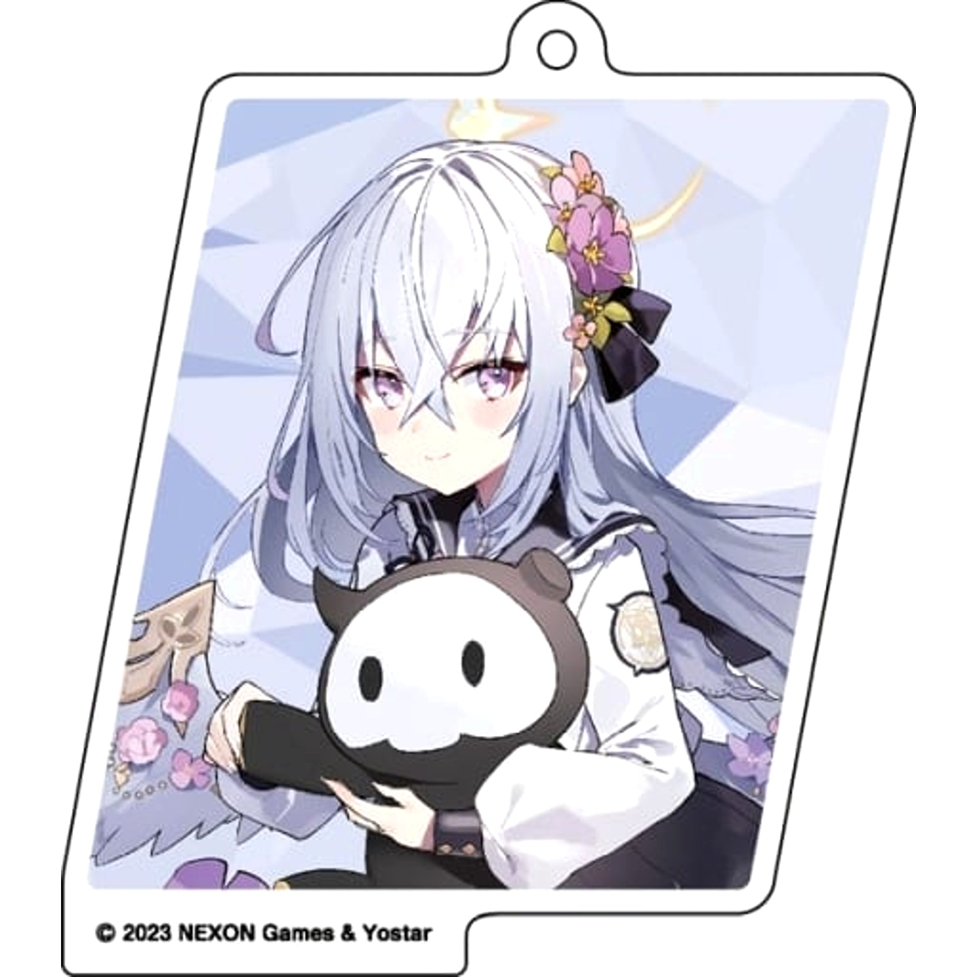 Blue Archive Azusa Shirasu Newly-Drawn Acrylic Key Ring Pop Up Shop in Marui Limited Keychains [USED]
