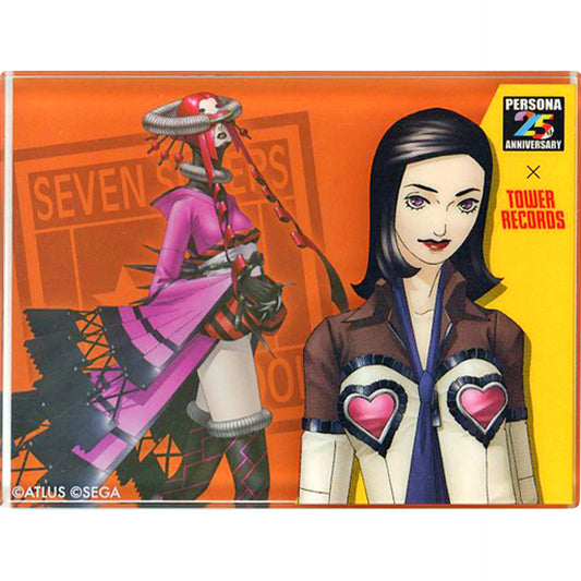 Protagonist Persona 2 Eternal Punishment Acrylic Block Persona 25th Anniversary x TOWER RECORDS [USED]