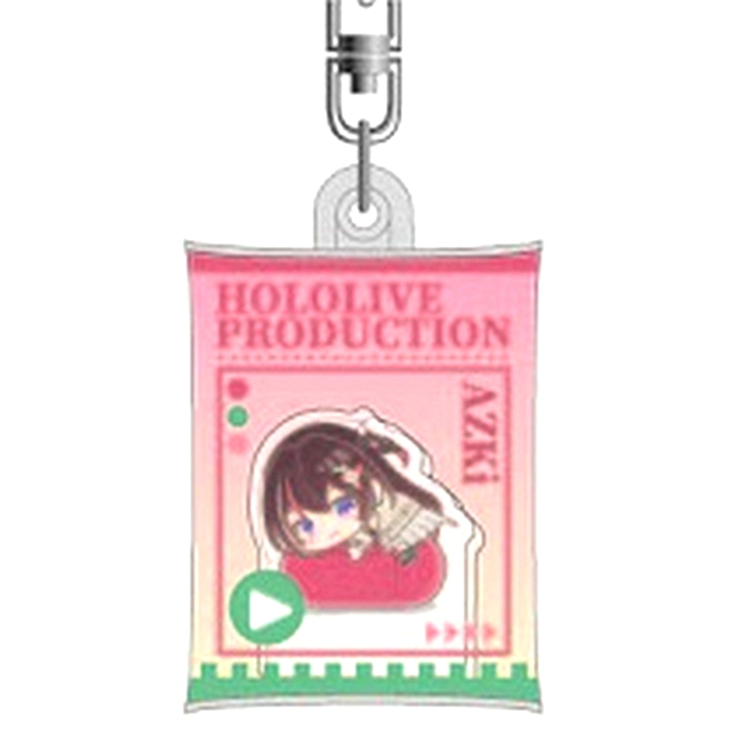 AZKi Hololive Hug Meets Air Fluffy Keychain A BOX [USED]