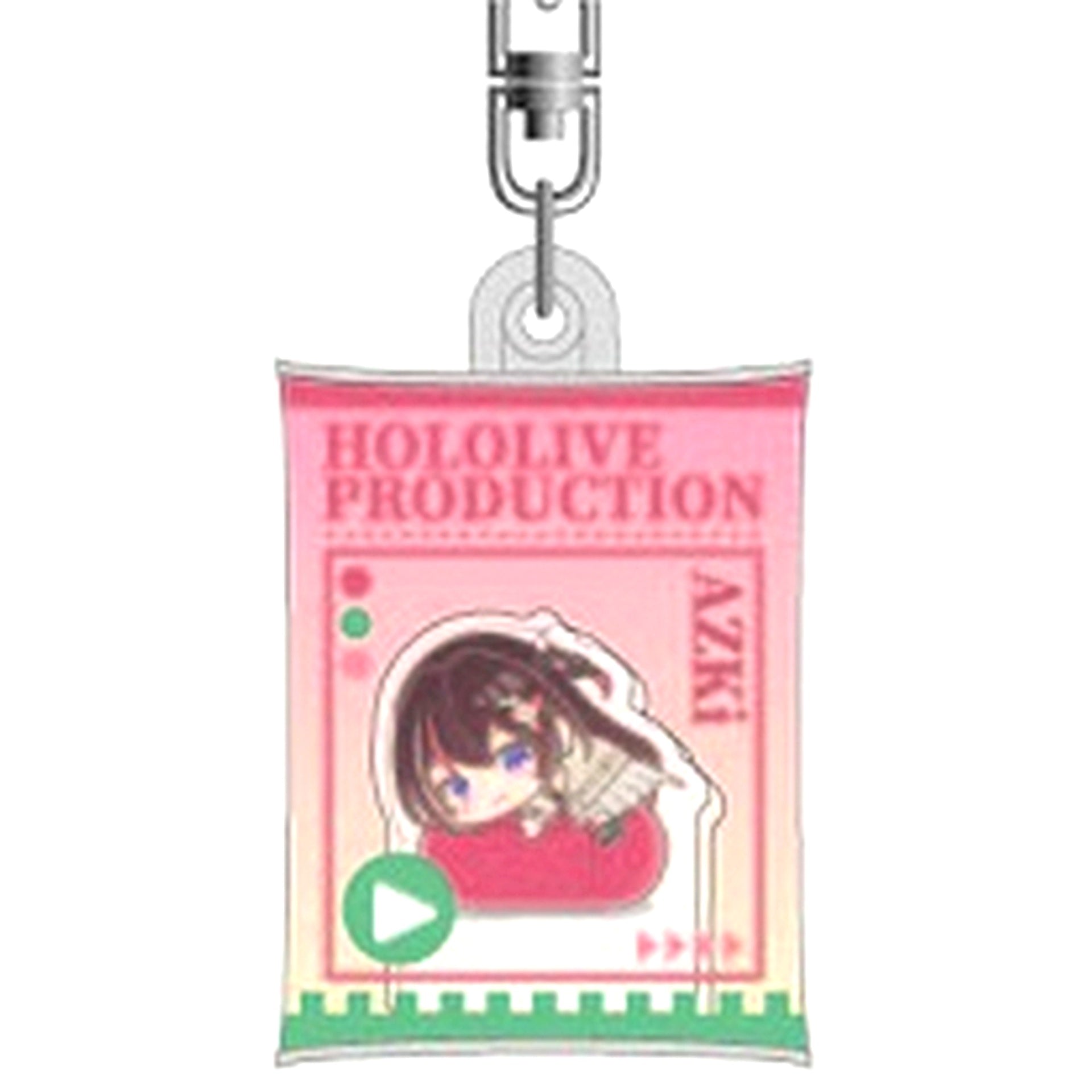 AZKi Hololive Hug Meets Air Fluffy Keychain A BOX [USED]