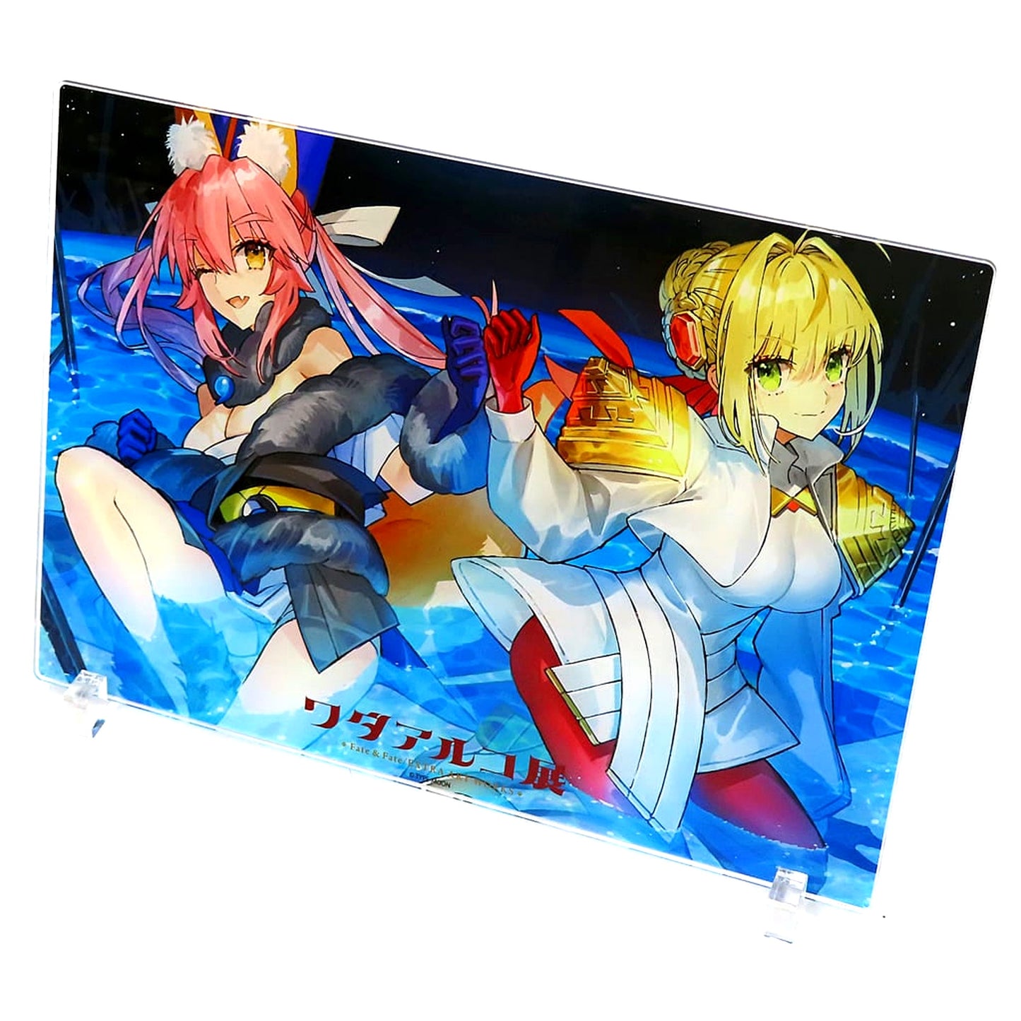 Fate/EXTELLA Celebration BOX Wada Arco Exhibition Fate and Fate/EXTRA ART WORKS Fukuoka Venue Limited Acrylic Board [USED]