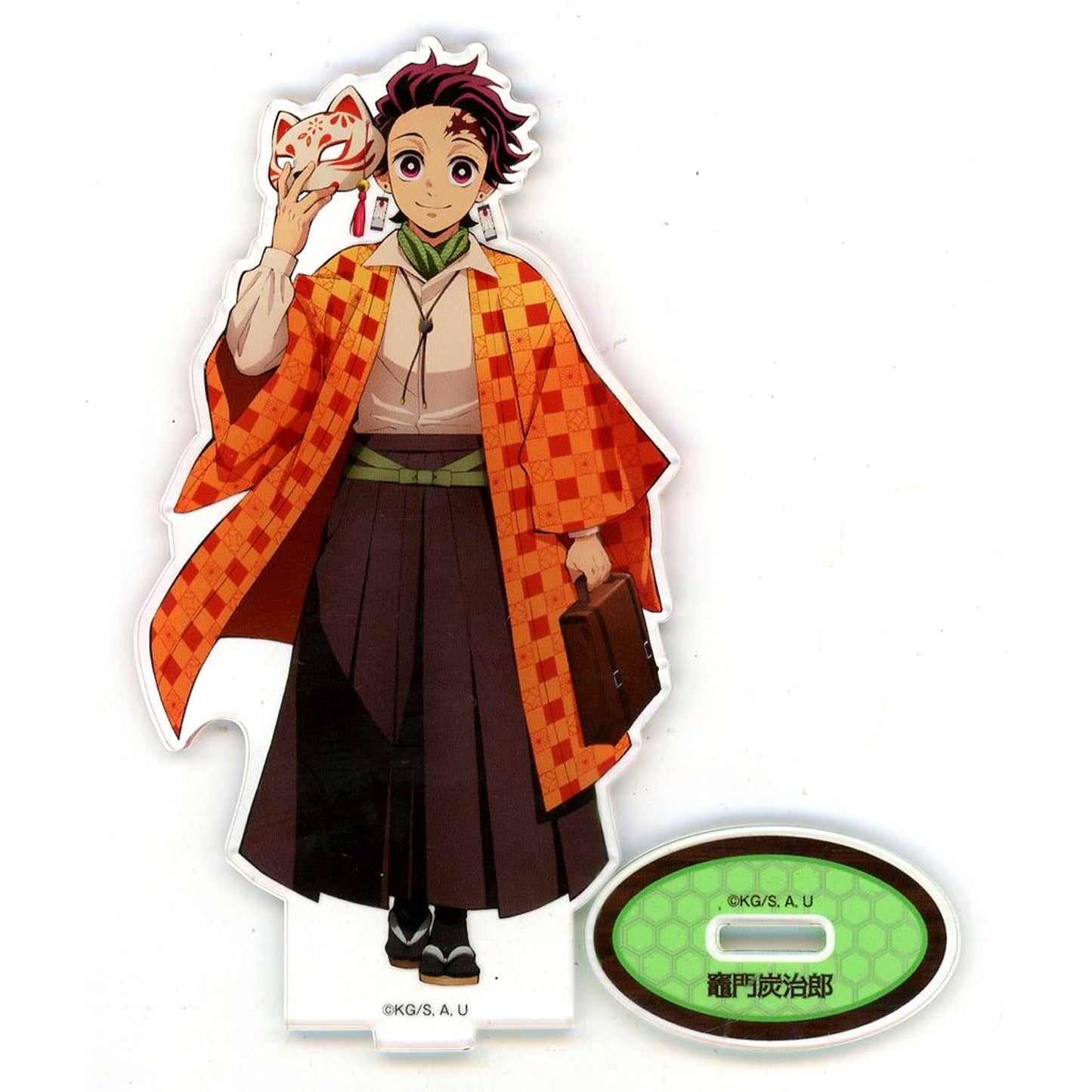 Tanjiro Kamado Acrylic Stand Demon Slayer: Kimetsu no Yaiba in NAMJATOWN Ikoi no Sato Meguri [USED]