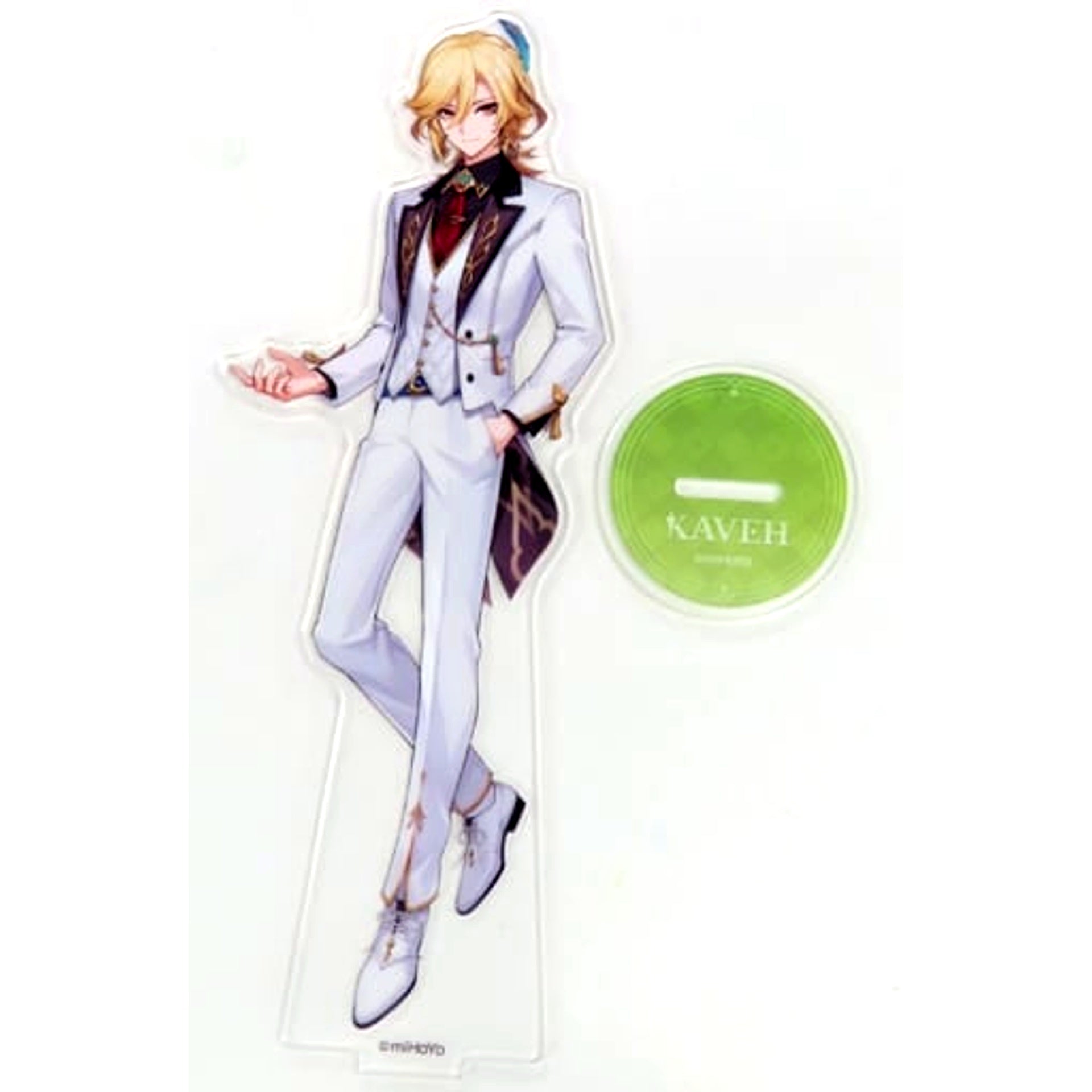 Kaveh Genshin Impact Big Acrylic Stand Genshin x GiGO Campaign A Time of Blooming Smiles, A Colorful Party [USED]