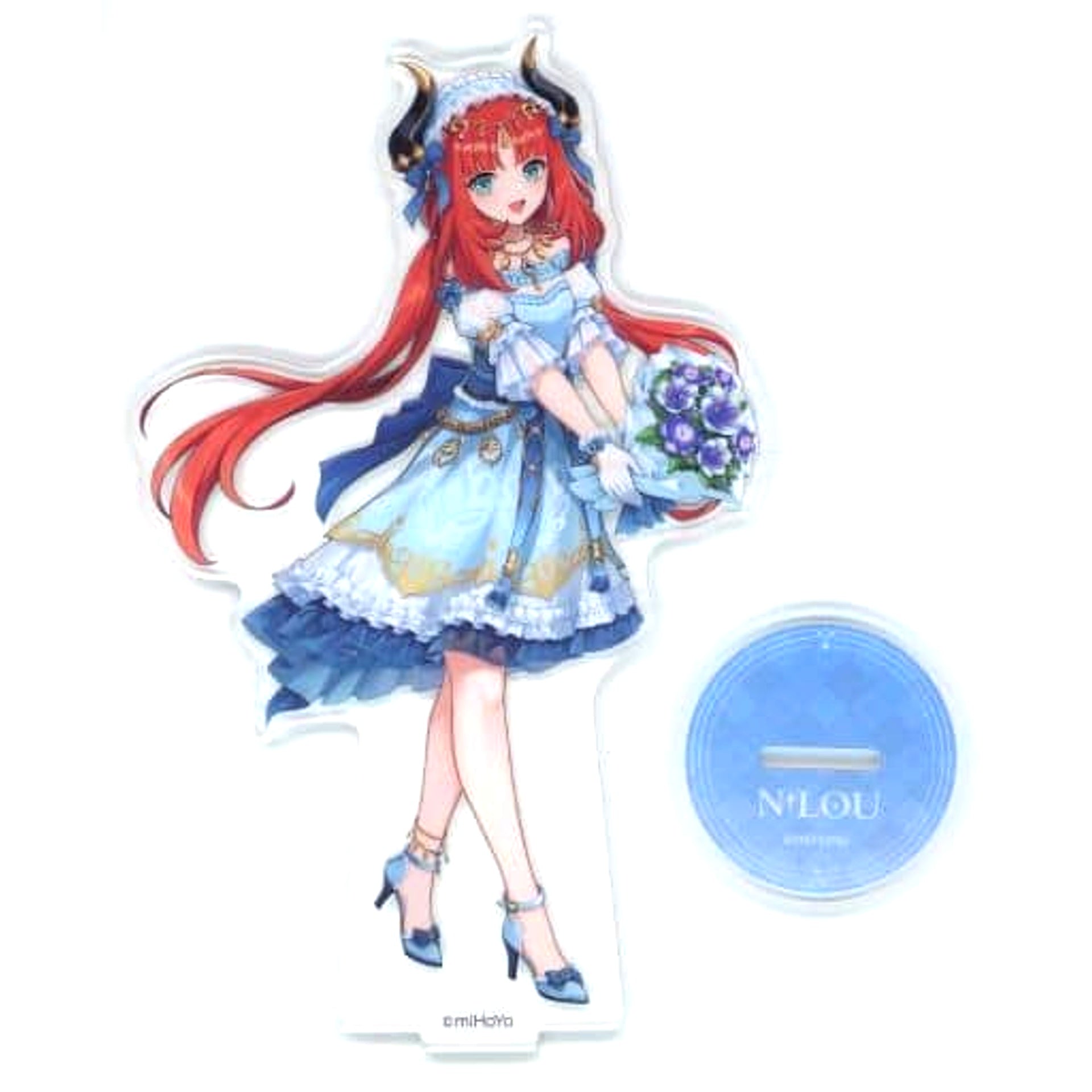 Nilou Genshin Impact Big Acrylic Stand Genshin x GiGO Campaign A Time of Blooming Smiles, A Colorful Party [USED]
