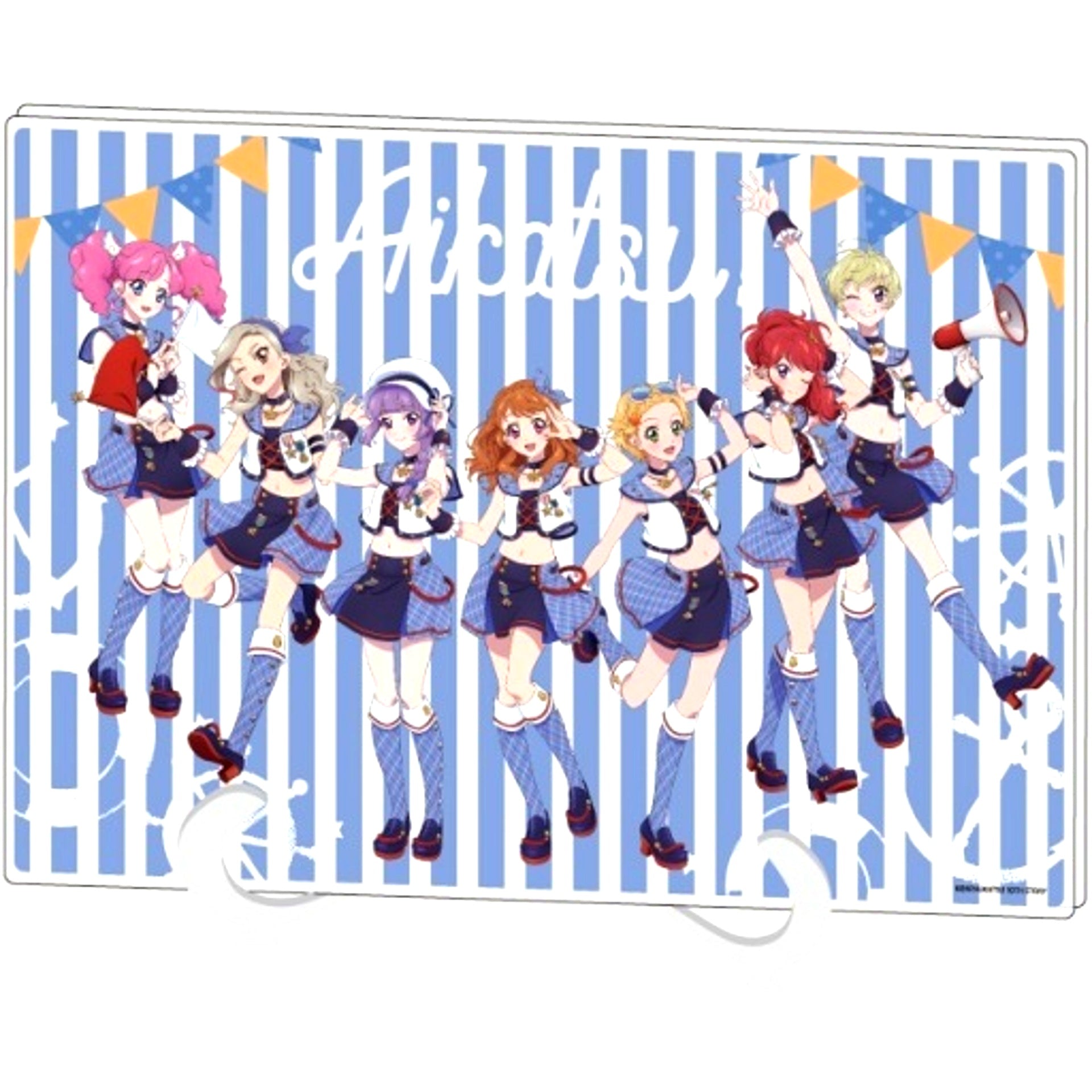 Group Design 01. Illustration Aikatsu! Acrylic Art Board A5 Size [USED]