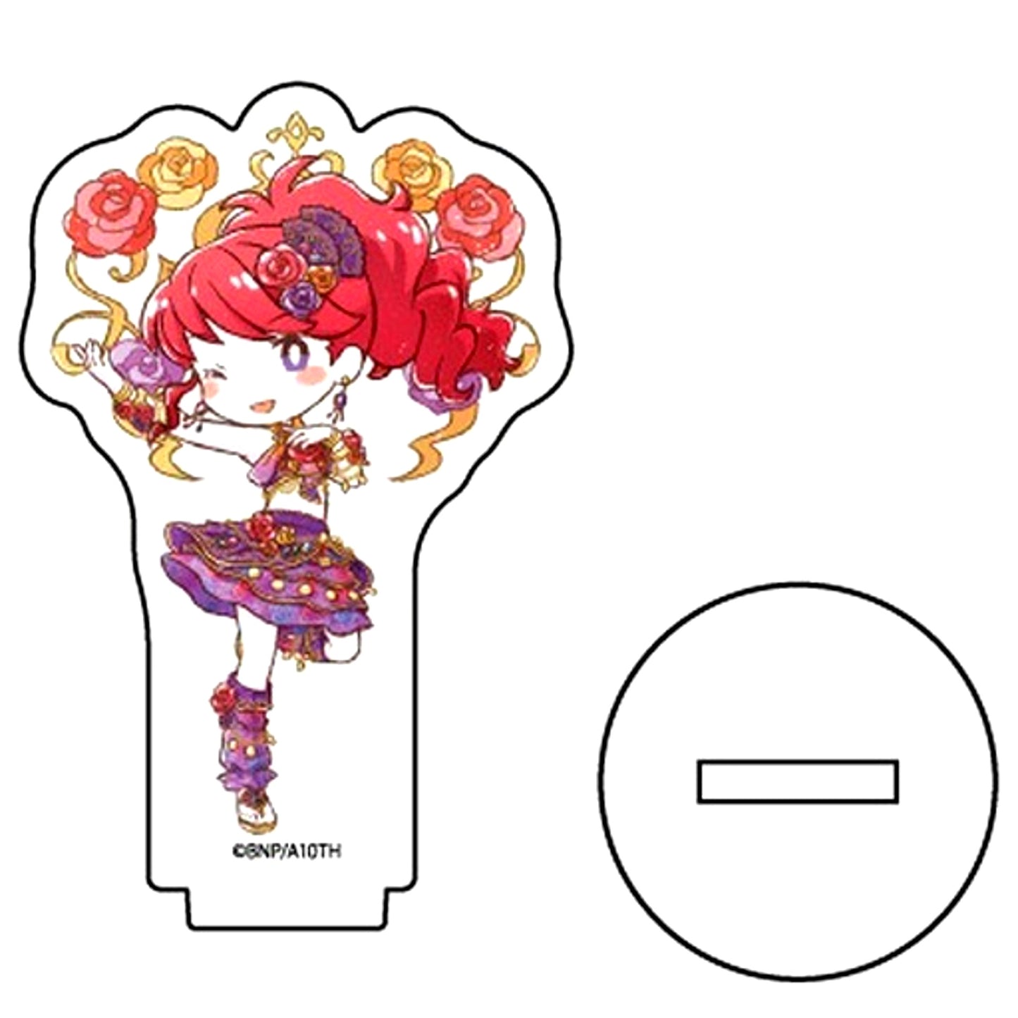 Juri Kurebayashi 01. GraffArt Illustration Trading Acrylic Petite Stand Aikatsu! [USED]