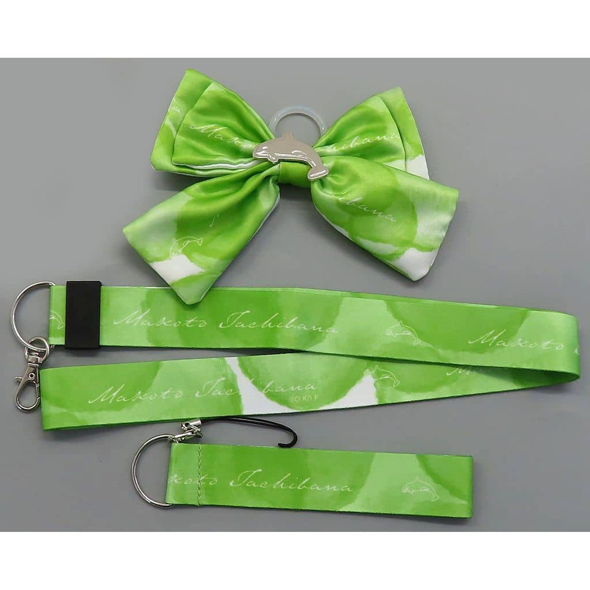 Free! Makoto Tachibana Ribbon & Strap for Penlight 10th Anniversary Memories of Summer Exclusive [USED]