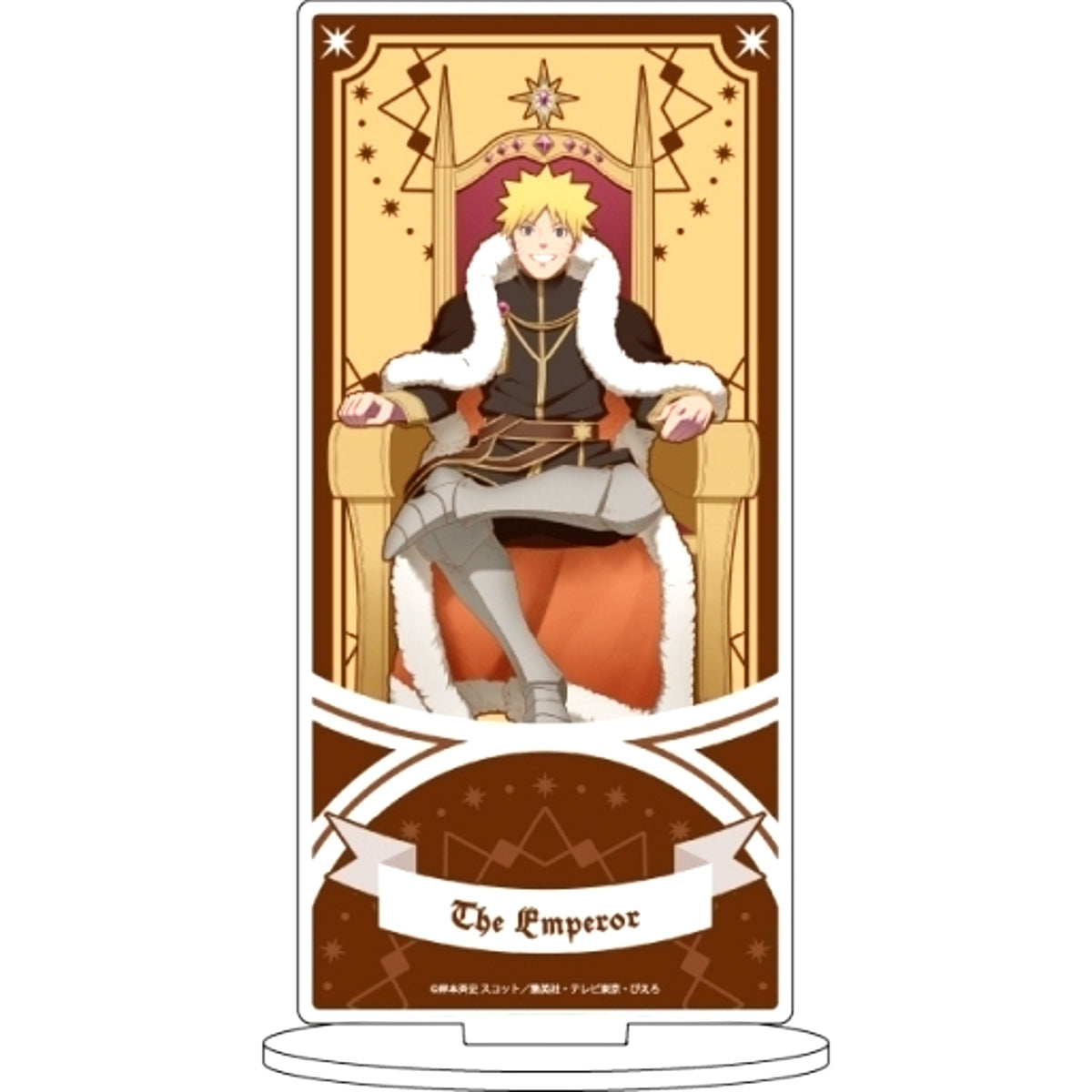 Naruto Uzumaki 24. Tarot Ver. Illustration Character Acrylic Figure Naruto Shippuden [USED]