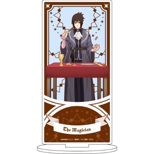 Sasuke Uchiha 25. Tarot Ver. Illustration Naruto Shippuden Character Acrylic Figure [USED]