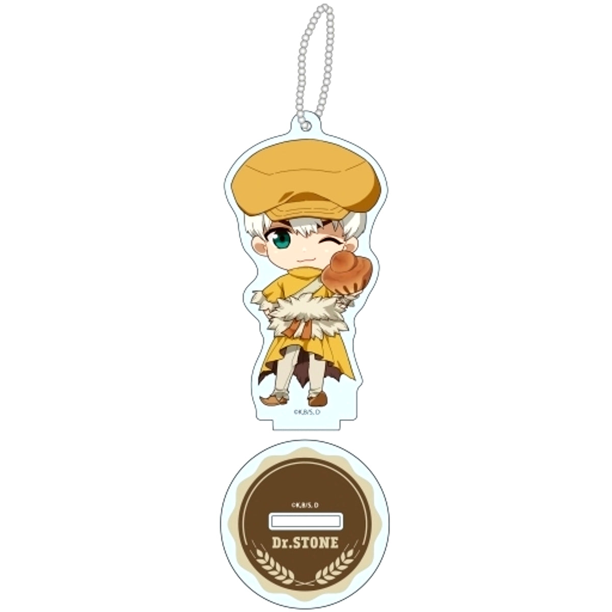 Ukyo Saionji Illustration Acrylic Stand Bread Ver. Dr. STONE [USED]