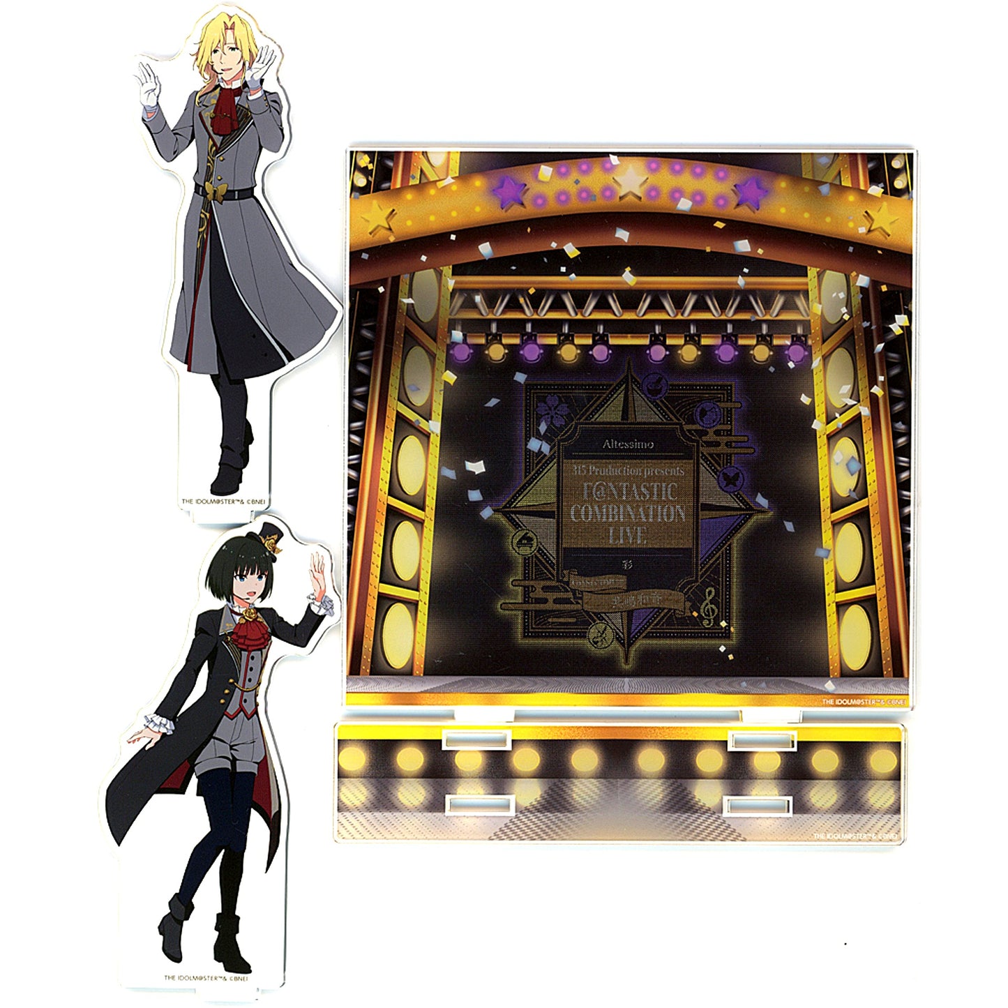 315Pro Altessimo THE IDOLM@STER SideM Official Acrylic Stand Set 315 Production presents FANTASTIC COMBINATION LIVE CONNECTIME!!!! [USED]