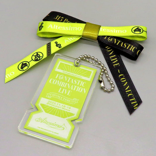 315Pro Altessimo Official Concert Light Ribbon The Idolm@ster SideM 315 Production presents FANTASTIC COMBINATION LIVE CONNECTIME!!!! [USED]