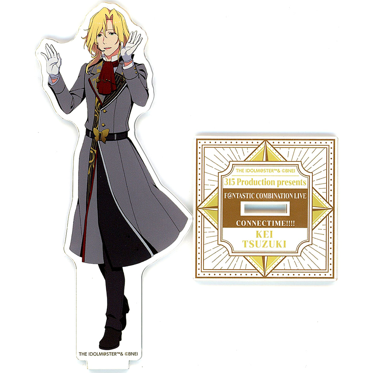 Kei Tsuzuki Official Acrylic Stand The Idolmaster SideM 315 Production presents Fantastic Combination Live Connectime!!!! [USED]