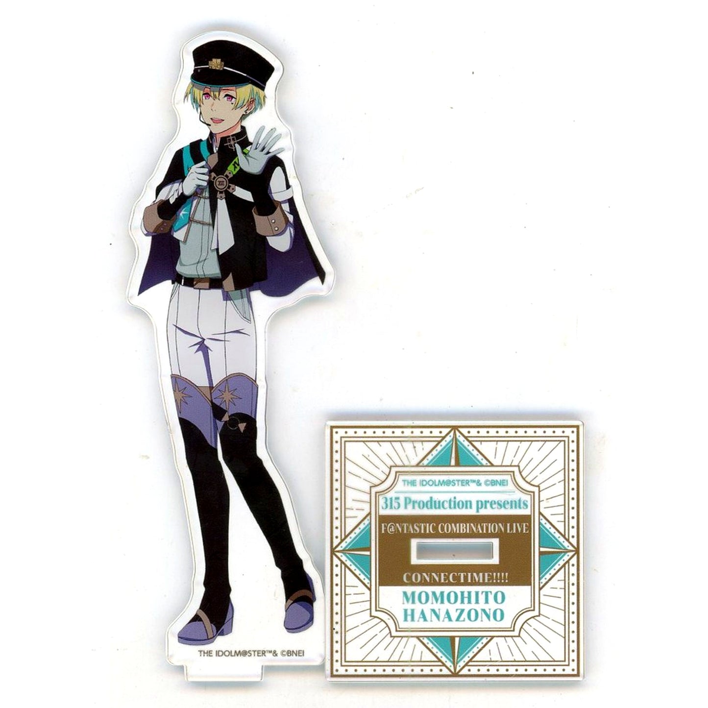 Momohito Hanazono THE IDOLM@STER SideM Official Acrylic Stand 315 Production presents FANTASTIC COMBINATION LIVE CONNECTIME!!!! [USED]