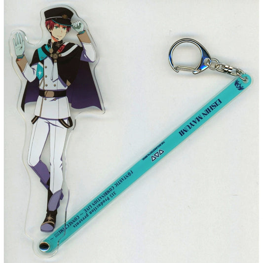 Eishin Mayumi The Idolmaster SideM 315 Production presents Fantastic Combination Live Connectime Official Stick Keychain [USED]