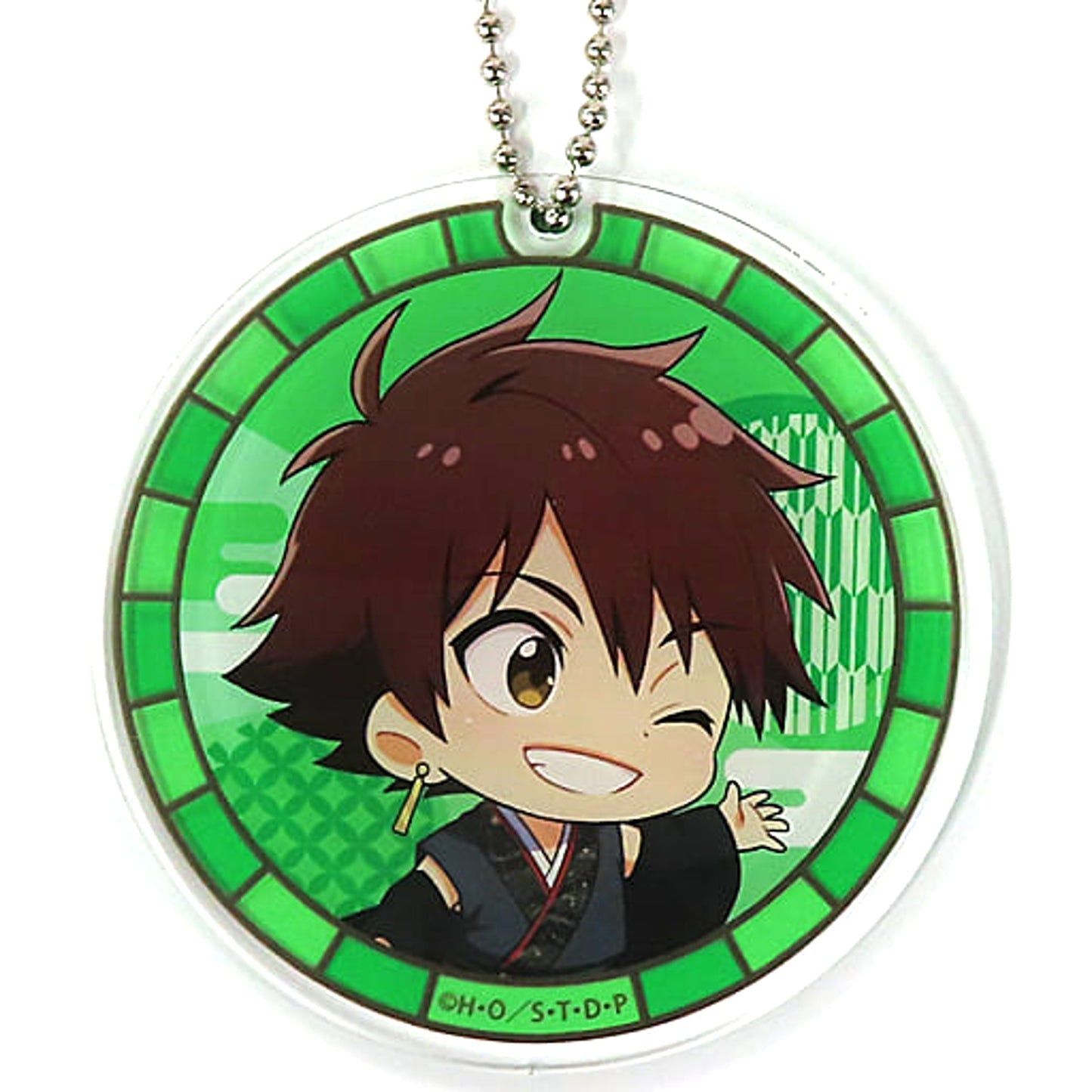 Yoshitaka Waya Chibi Chara Hikaru no Go Japanese Modern Kuji Acrylic Keychain Kujibikido Limited Prize D-9 [USED]