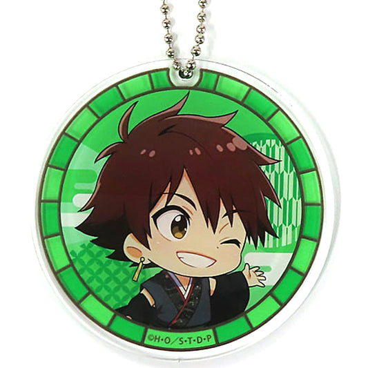 Yoshitaka Waya Chibi Chara Hikaru no Go Japanese Modern Kuji Acrylic Keychain Kujibikido Limited Prize D-9 [USED]