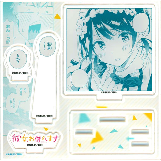 Mini Yaemori Rent-A-Girlfriend Comics 11 Latest Vol. 28 Release TV Anime Season 2 Drama Hit Commemoration TSUTAYA Limited Paid Bonus Acrylic Figure Plate [USED]