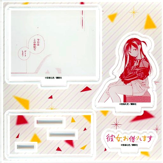 Chizuru Mizuhara Rent-A-Girlfriend Comics Vol. 28 Release & TV Anime Season 2 & Drama Hit Commemoration TSUTAYA Limited Paid Bonus Acrylic Figure Plate [USED]