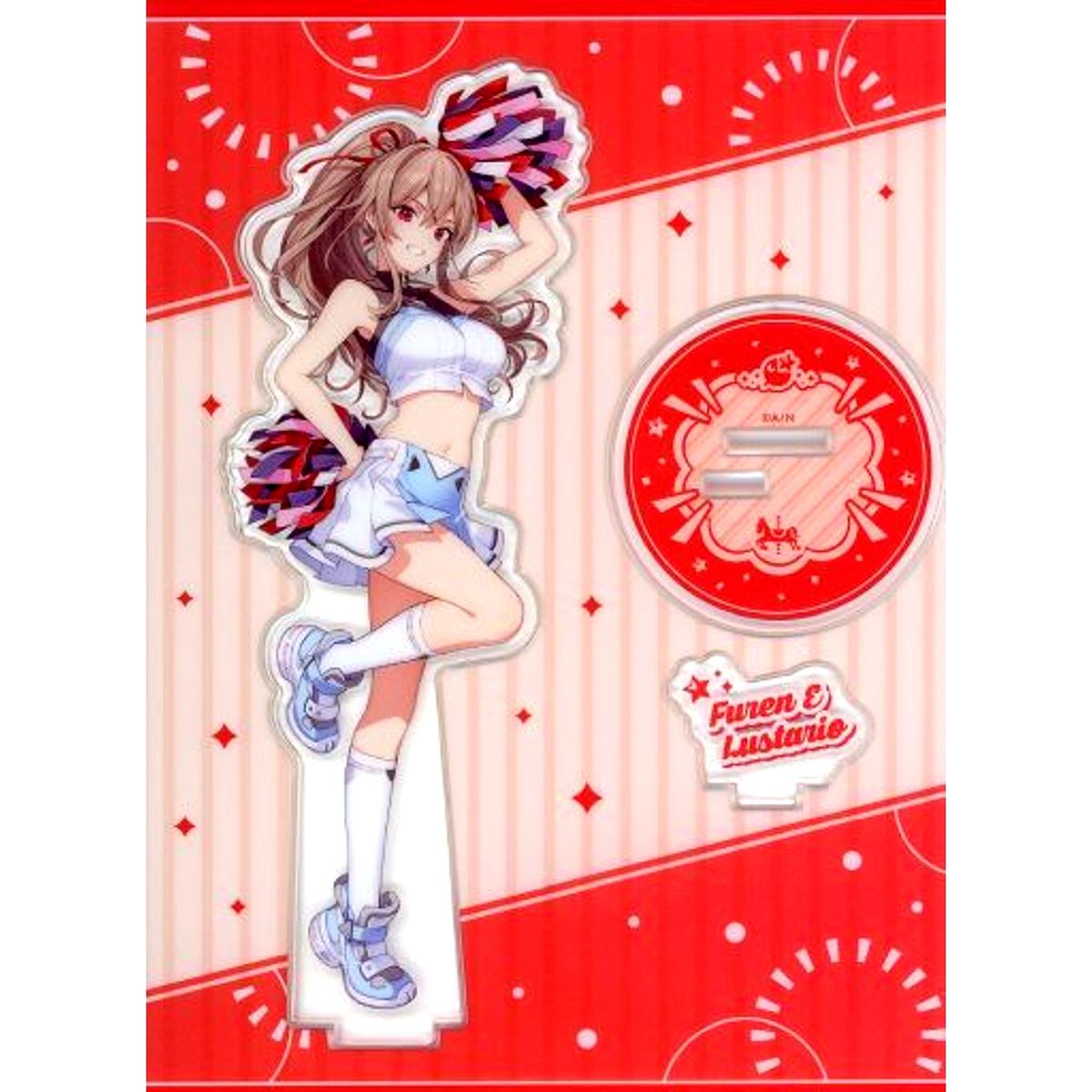 Furen E Lustario Acrylic Stand Virtual YouTuber Nijisanji Cheering Summer [USED]