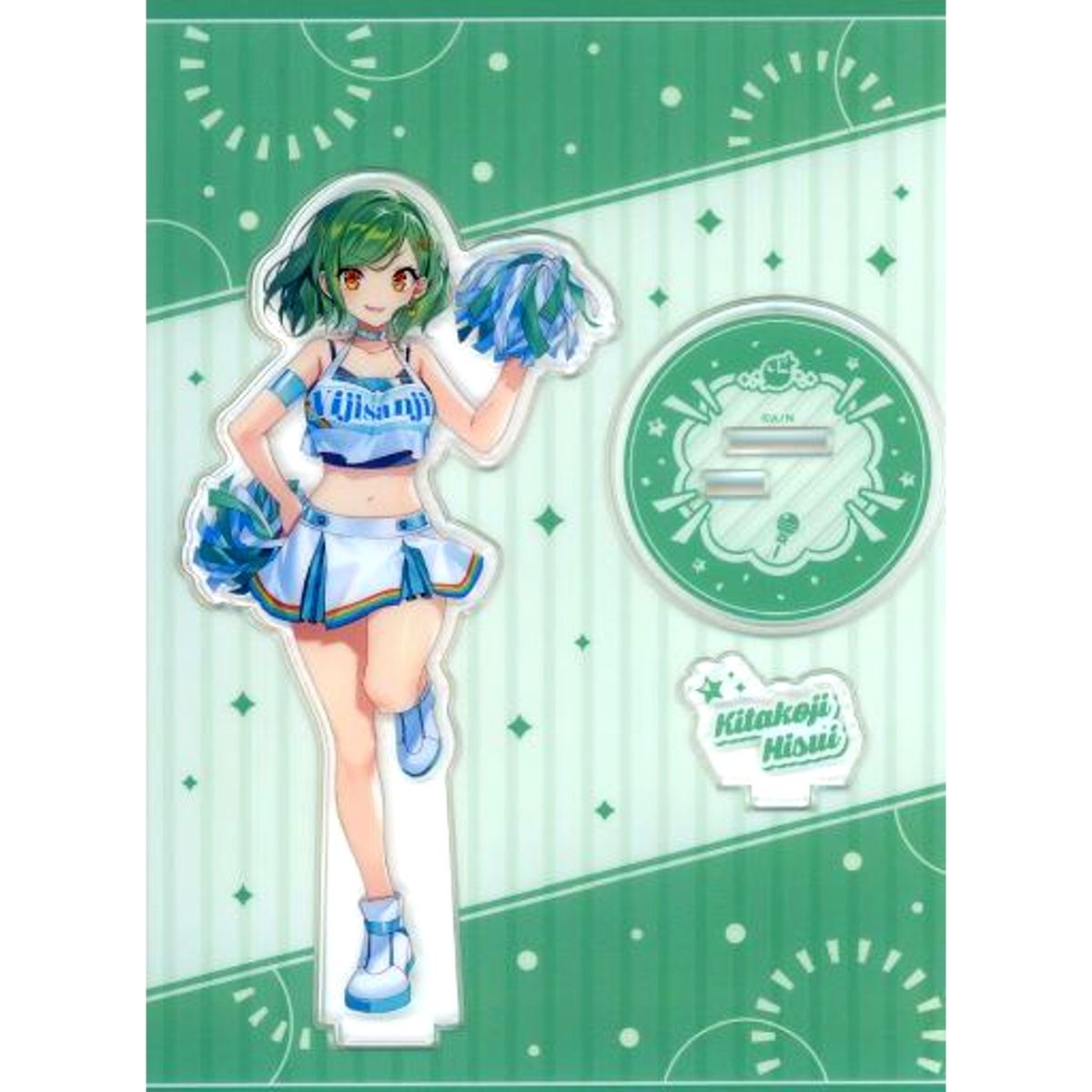 Kitakoji Hisui Acrylic Stand Virtual YouTuber Nijisanji Cheering Summer [USED]