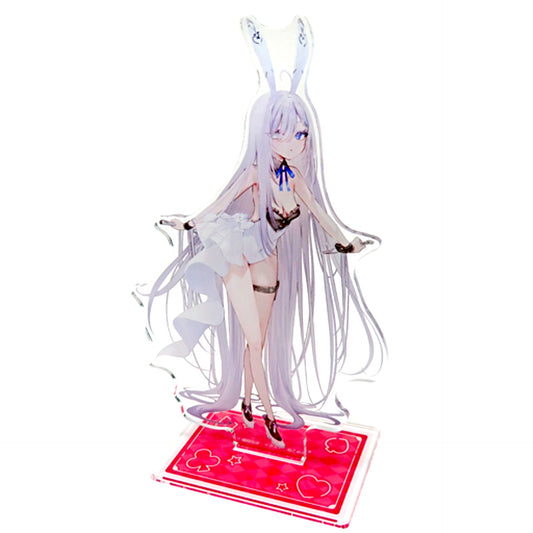 Yuki Shibou Yugi de Meshi wo Kuu. MF Bunko J Natsu no Gakuensai 2023 C102 Goods Illustration Acrylic Stand Figure [USED]