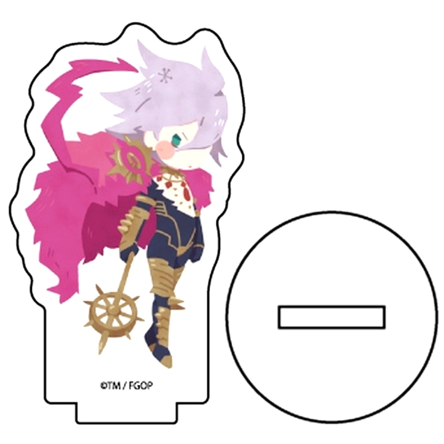 Karna Lancer Fate/Grand Order 02. Nordic Illustration Acrylic Petit Stand [USED]