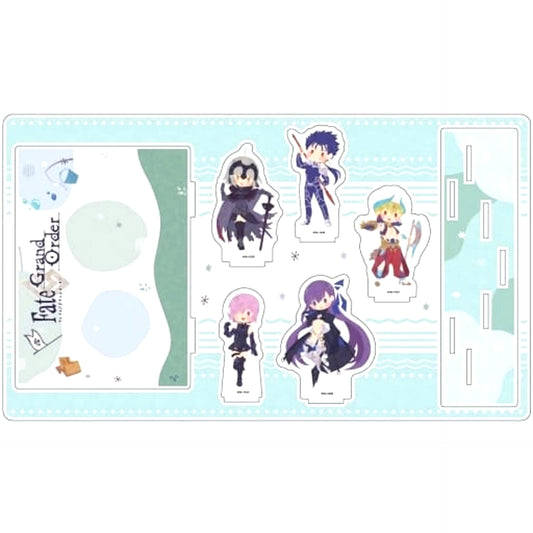 Fate/Grand Order Group Nordic Illustration Premium Acrylic Diorama Plate No.01 [USED]