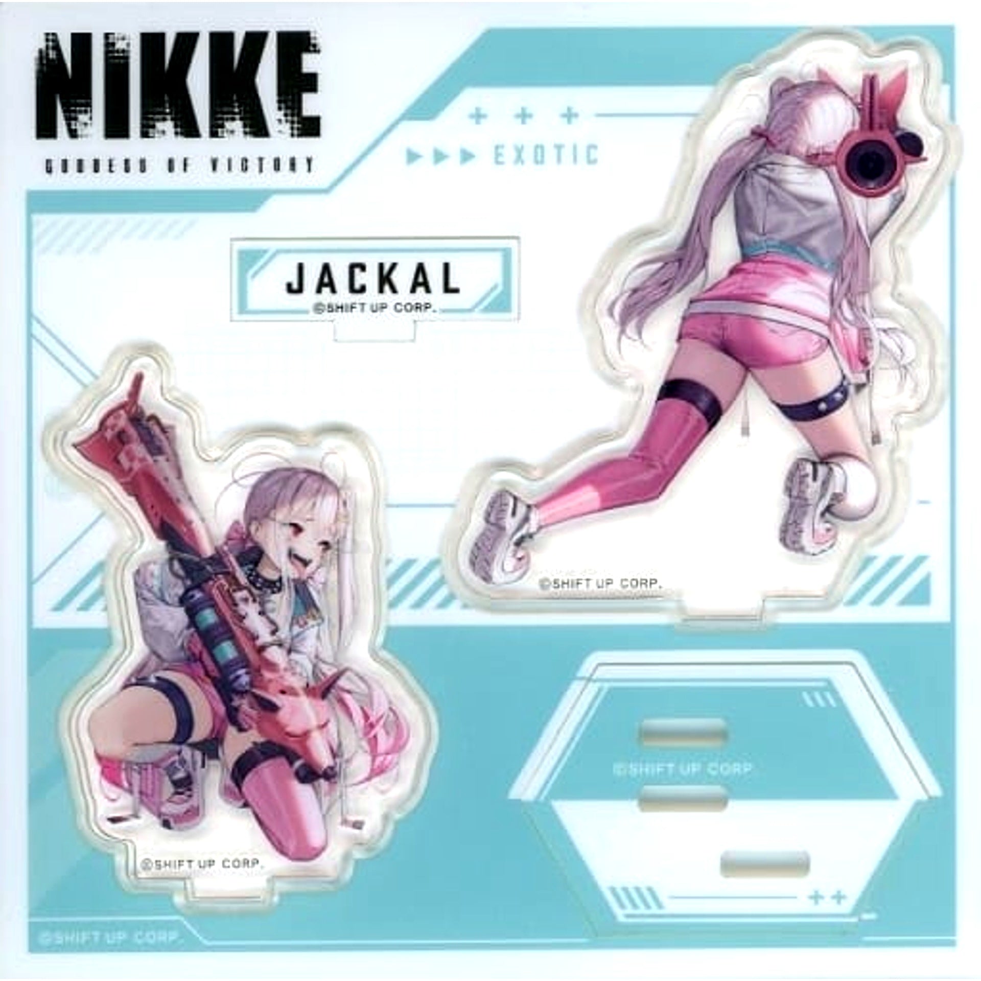 Jackal GODDESS OF VICTORY: NIKKE Back View Acrylic Stand [USED]