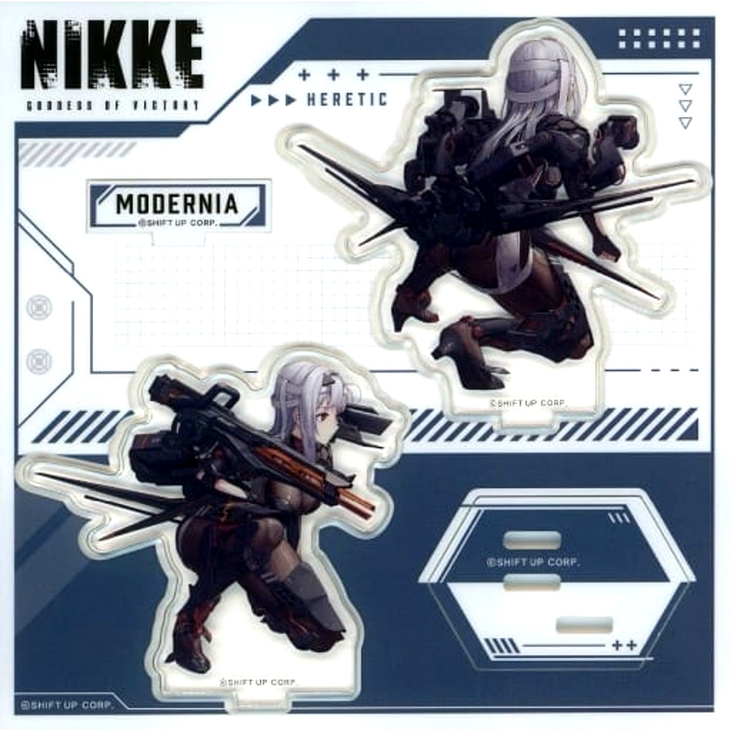 Modernia GODDESS OF VICTORY: NIKKE Back View Acrylic Stand [USED]