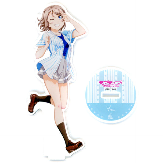 You Watanabe Love Live! Sunshine!! Acrylic Stand Uniform Ver. [USED]