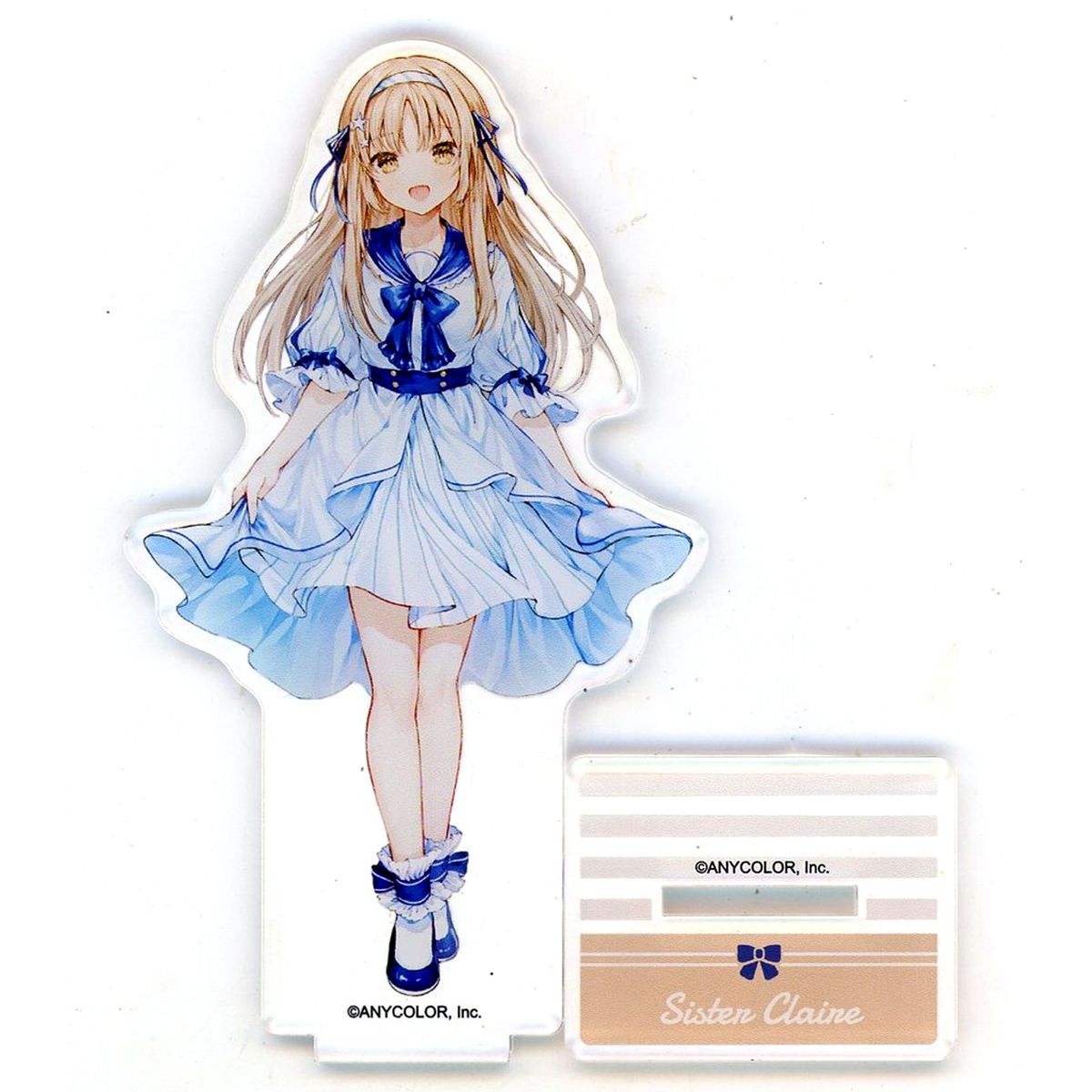 Sister Claire Virtual YouTuber Nijisanji DMM Scratch! Acrylic Stand 1/1 Scale 10th Round C-1 Prize [USED]