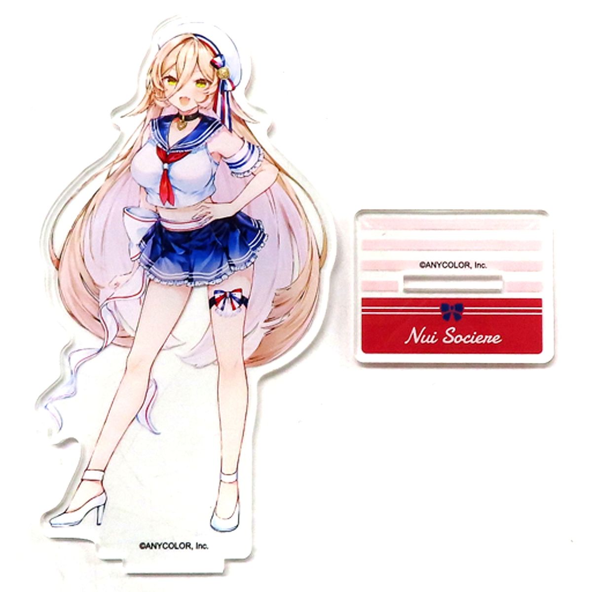 Nui Sociere 1/1 Scale Acrylic Stand DMM Scratch! Virtual YouTuber Nijisanji Vol. 10 C-3 Prize [USED]
