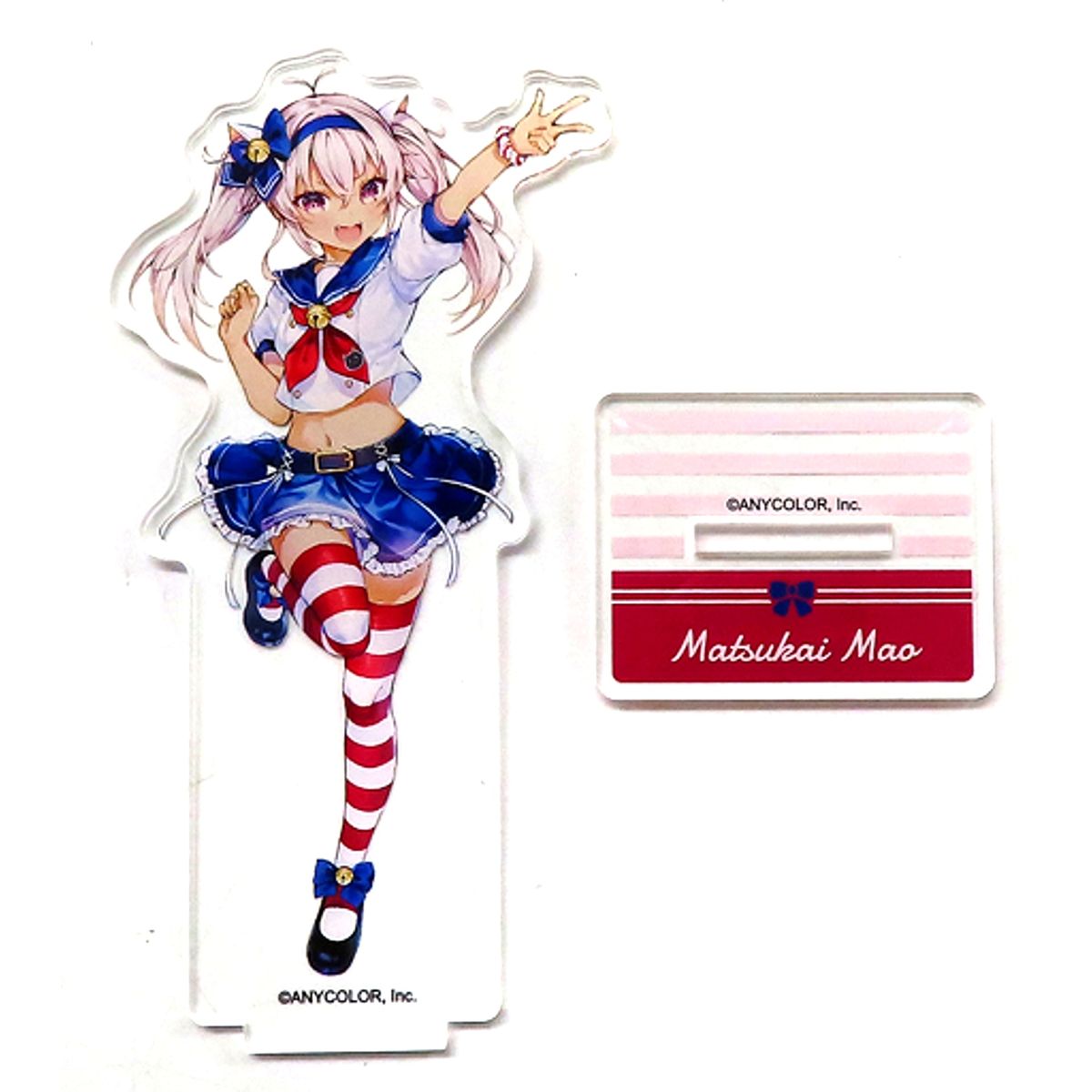 Matsukai Mao 1/1 Scale Acrylic Stand DMM Scratch! Virtual YouTuber Nijisanji Vol. 10 C-4 Prize [USED]