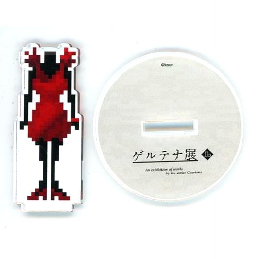 Red Individual-less Ib Guertena Exhibition Original Trading Acrylic Stand Ver. 2 [USED]