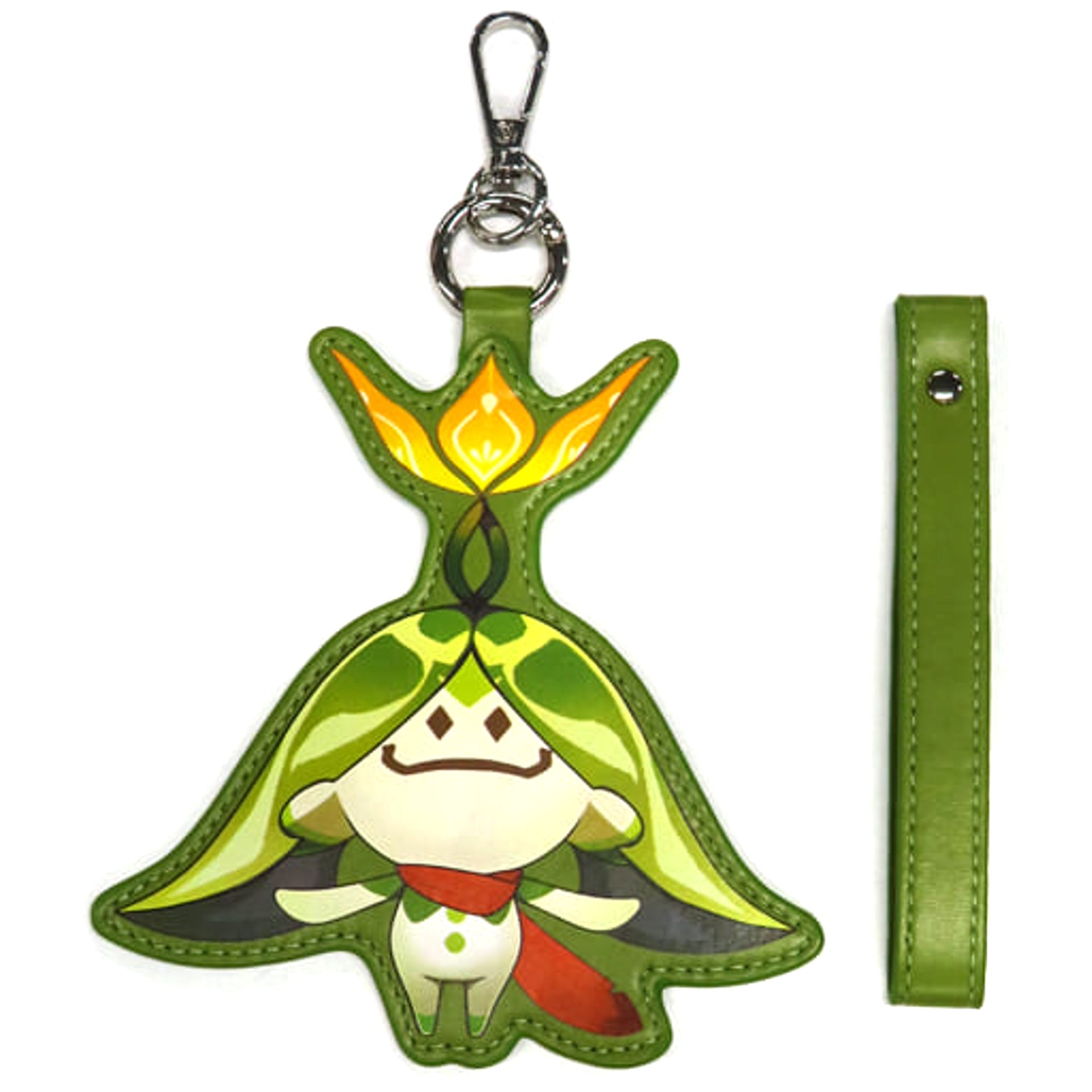 Genshin Aranara Forest Encounter Leather Charm Kiehl's Exclusive Included with Twin Item Gift Box Charm [USED]