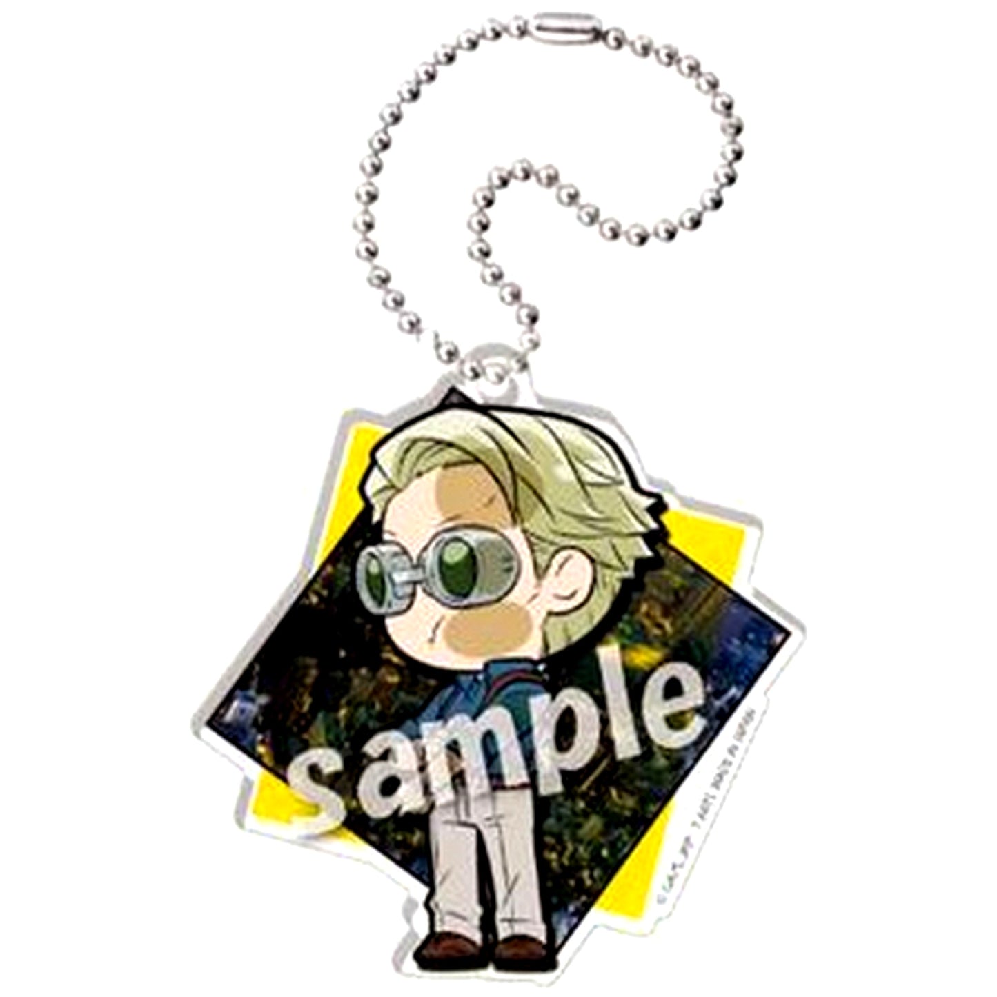 Kento Nanami Jujutsu Kaisen Battle! Pita! Deforme Acrylic Keychain [USED]