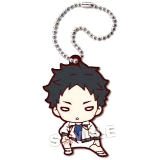 Keiji Akaashi Haikyu!! Nitotan Rubber Mascot TRAINING MENU [USED]